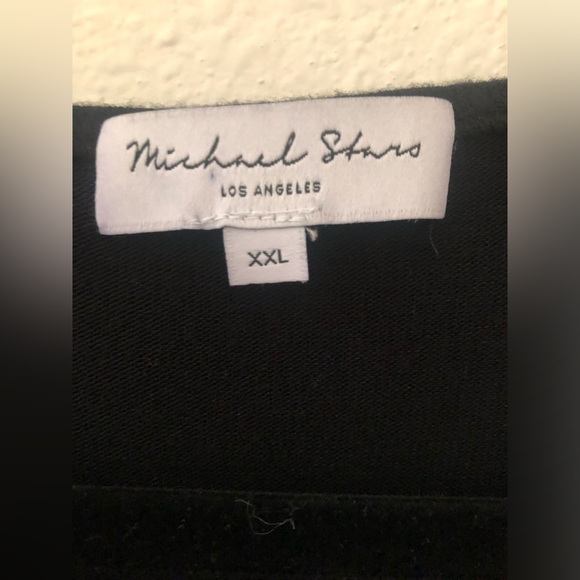 MICHAEL STARS KNIT WRAP TOP SIZE XXL - Picture 6 of 10